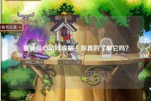冒险岛心动网攻略 | 你真的了解它吗？