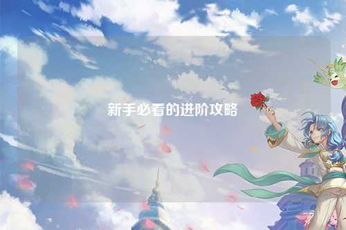 新手必看的进阶攻略