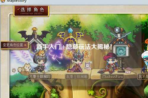 新手入门+隐藏玩法大揭秘！
