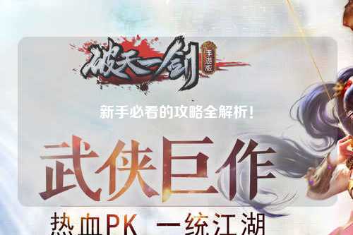 新手必看的攻略全解析！
