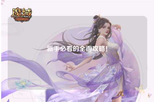 新手必看的全面攻略！